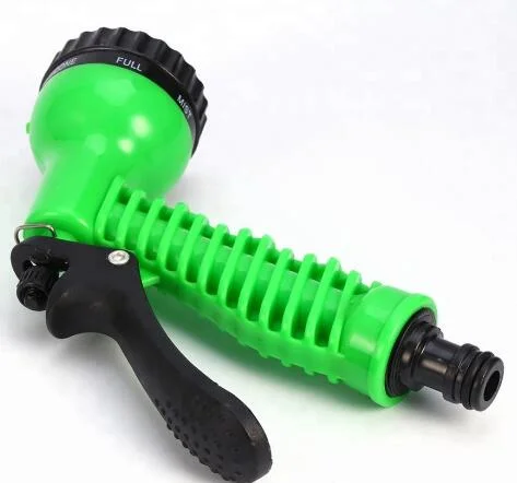 Rubber Expandable Flexible Garden Water Hose with Adjustable Spray Gun