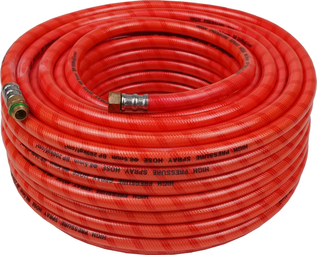 3 Layer Flexible PVC High Pressure Spray Hose Pipe Tube Industrial Agriculture Sprayer Water Hose Garden Irrigation Hose