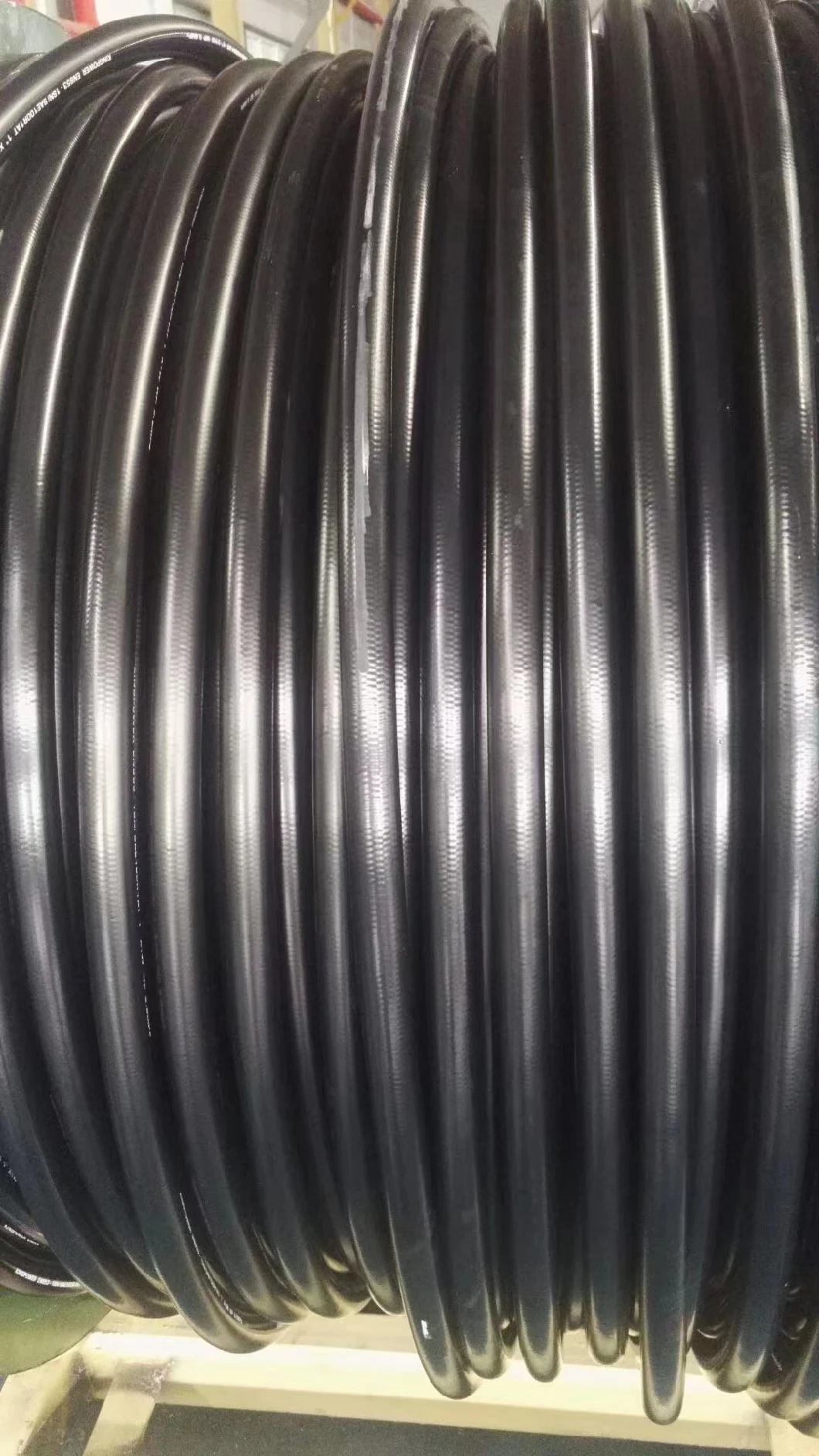 Durable Hot-Selling High-Quality Three-Industry Hose with Embedded Steel Helix Wire Corrugated Suction & Discharge Hose