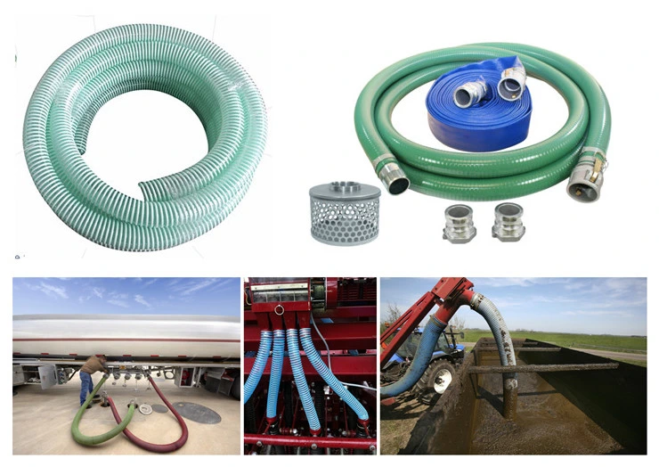 Flexible Corrugated PVC Dredge Suction Grit Hose