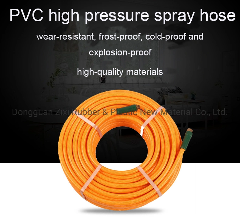 Drip Irrigation Pipe Flexible PVC Spray Hose with High Pressure