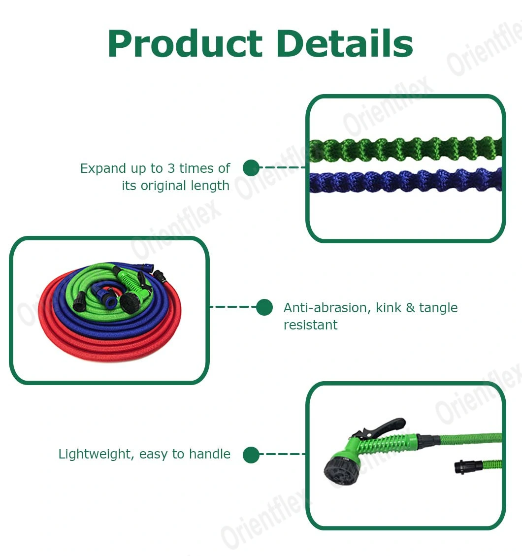 Original Expandable Flexible Best Collapsible Garden Hose