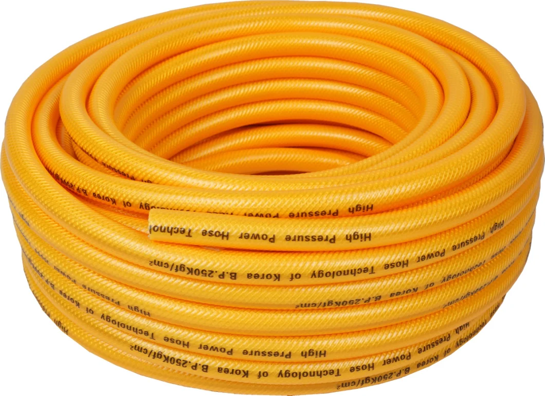 3 Layer Flexible PVC High Pressure Spray Hose Pipe Tube Industrial Agriculture Sprayer Water Hose Garden Irrigation Hose