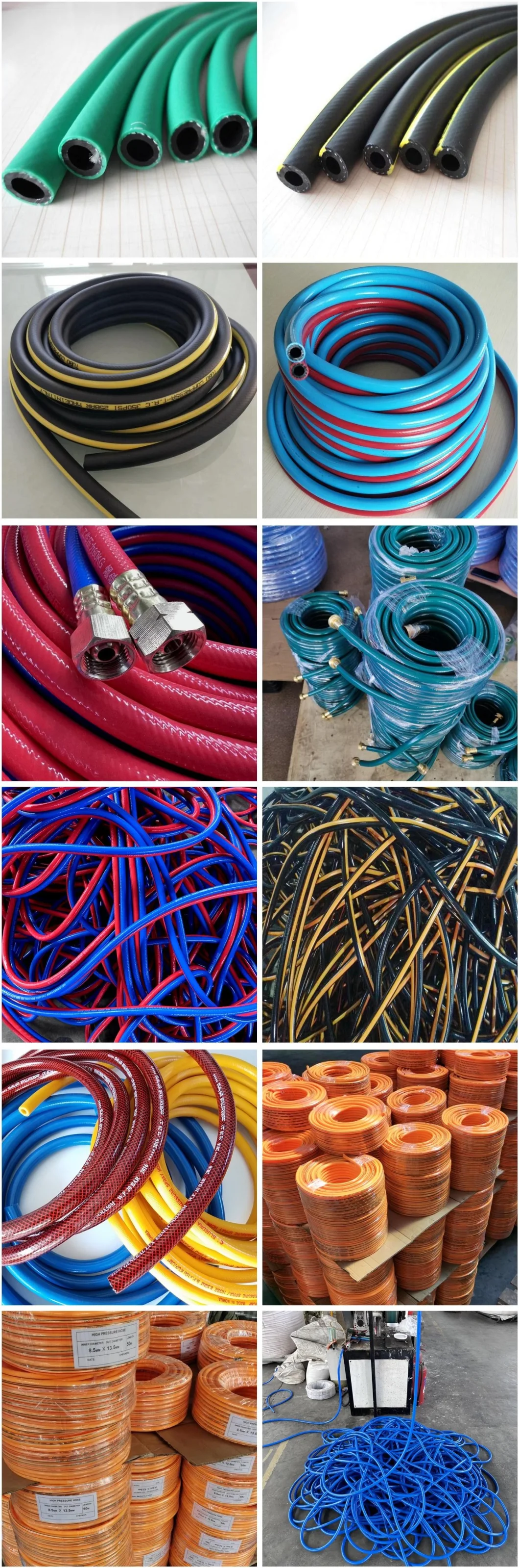 PVC High Pressure Air Hose/ Plastic High Pressure Spray Hose/ PVC Braided Hose