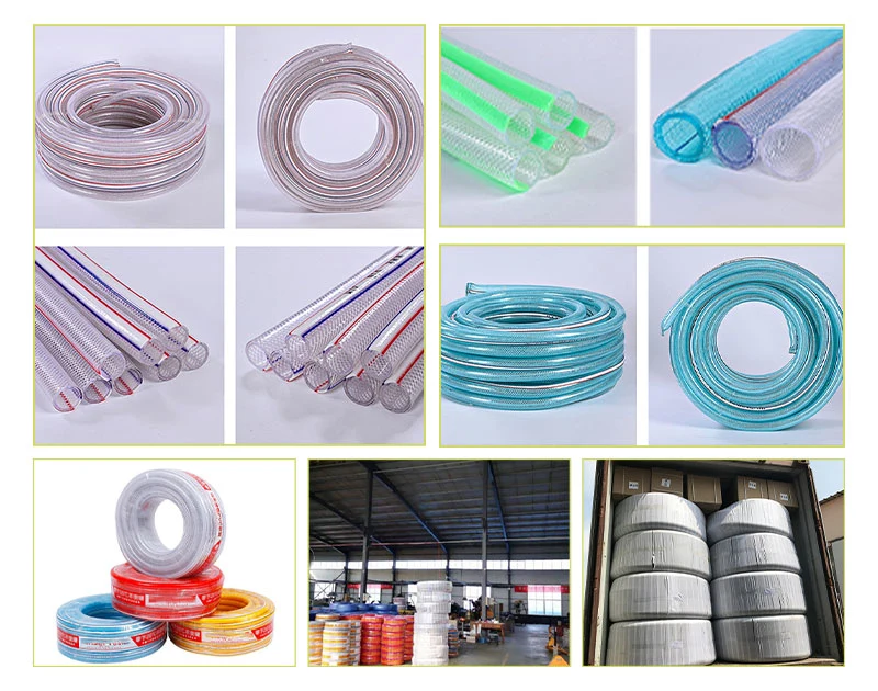 Water Pipe Plastic PVC Cooper Galvanized Steel PP-R Water Pipe PVC Transparent Braided Reinforced Hose