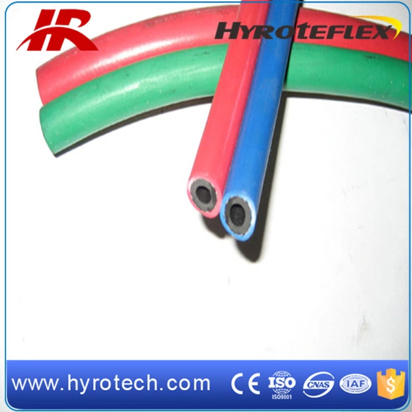 Green/Blue + Red Twin Welding Hose From Factory