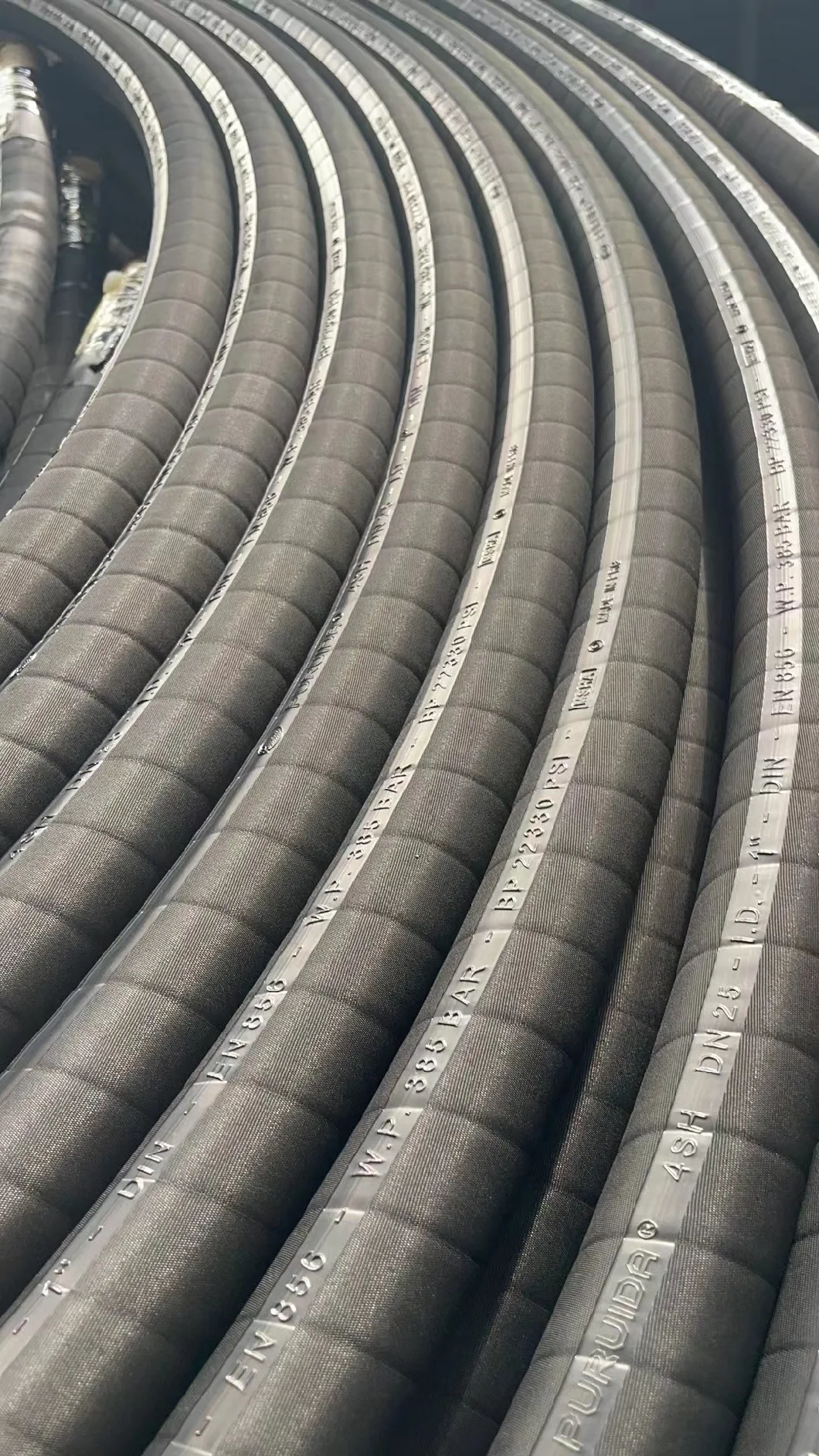 China Manufacturer Hydraulic Rubber Hose R 1/ R 2