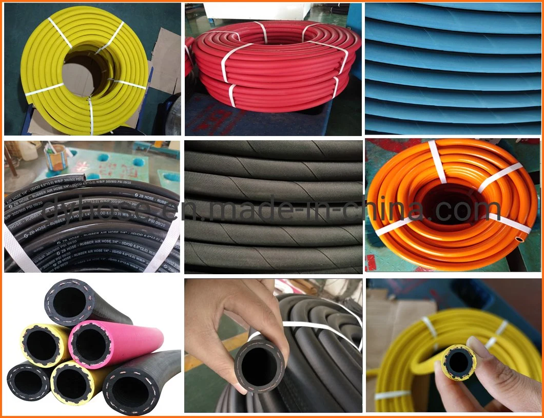 Factory Direct Rubber 6.5mm Oxygen Welding Equipment Acetylene Cylinders Twin Hose for Welding Machine